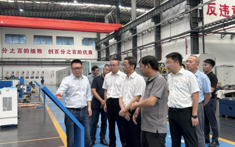 省總工會黨組書記、常務(wù)副主席呂志良調(diào)研杭機股份